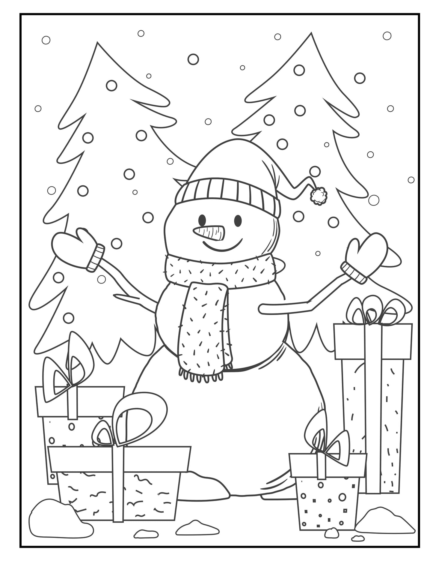 Kids Jumbo Coloring Book - Christmas