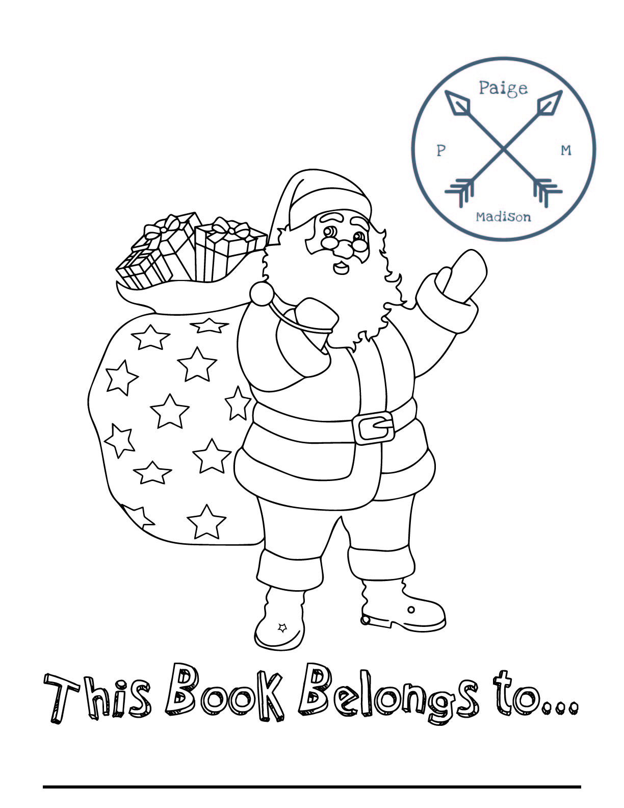 Kids Jumbo Coloring Book - Christmas