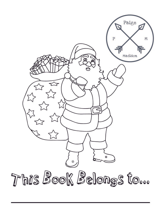 Kids Jumbo Coloring Book - Christmas
