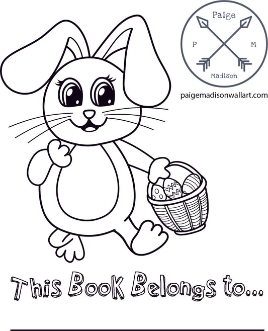 Kids Jumbo Coloring Book - Easter
