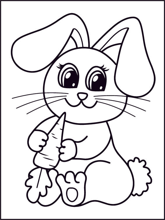 Kids Jumbo Coloring Book - Easter