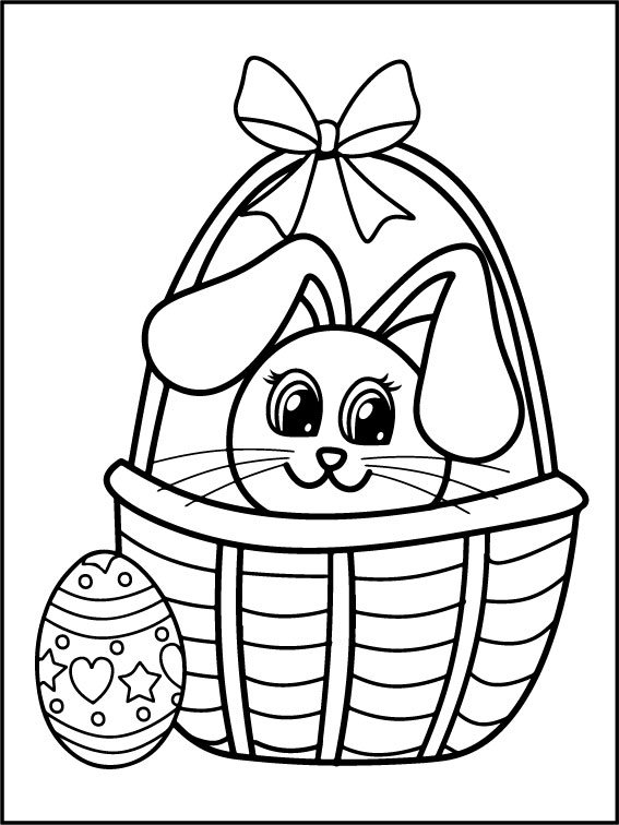 Kids Jumbo Coloring Book - Easter
