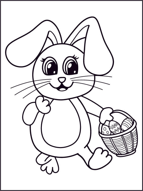Kids Jumbo Coloring Book - Easter